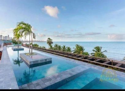 Flat com 1 Quarto à venda, 34m² no Cabo Branco, João Pessoa