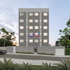 Apartamento com 2 Quartos à venda, 47m² no Bandeirinhas, Betim