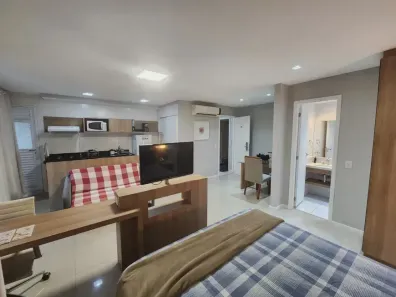 Flat com 1 Quarto para alugar, 32m² no Barra Olímpica, Rio de Janeiro