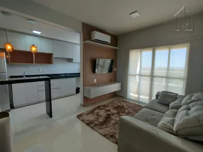 Apartamento com 2 Quartos para alugar, 63m² no Plano Diretor Sul, Palmas