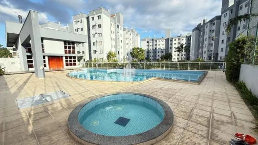 Apartamento com 2 Quartos para alugar, 48m² no Ponte do Imaruim, Palhoça