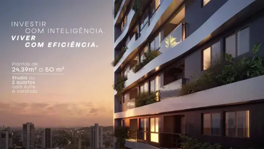 Apartamento com 1 Quarto à venda, 24m² no Boa Viagem, Recife