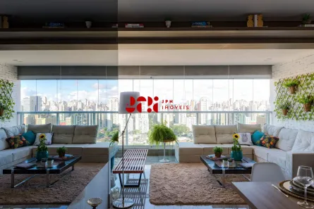 Apartamento com 1 Quarto para alugar, 58m² no Brooklin Paulista, São Paulo