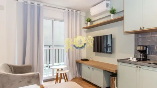 Flat com 1 Quarto à venda, 25m² no República, São Paulo