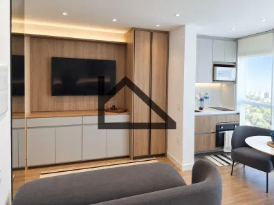 Apartamento com 1 Quarto para alugar, 26m² no Vila Nova Conceição, São Paulo