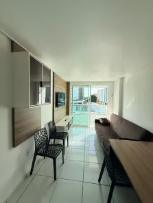 Apartamento com 2 Quartos para alugar, 66m² no Cabo Branco, João Pessoa