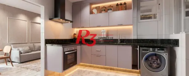 Apartamento com 2 Quartos à venda, 67m² no Boqueirão, Santos