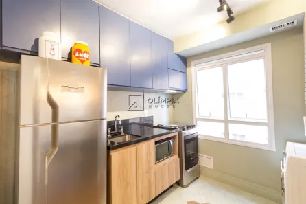 Apartamento com 1 Quarto para alugar, 45m² no Jardim Paulista, São Paulo