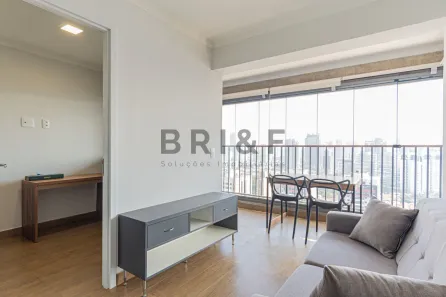 Apartamento com 2 Quartos para alugar, 41m² no Chácara Santo Antônio (Zona Sul), São Paulo