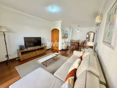Apartamento com 3 Quartos à venda, 136m² no Campo Grande, Santos