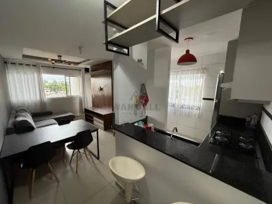 Apartamento com 2 Quartos para alugar, 50m² no Cidade Jardim, São José dos Pinhais