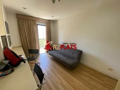Flat com 1 Quarto para alugar, 35m² no Indianópolis, São Paulo