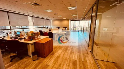 Sala Comercial para alugar, 266m² no Cidade Monções, São Paulo