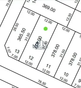 Lote/Terreno à venda, 378m² no Setor Conde dos Arcos Complemento, Aparecida de Goiânia