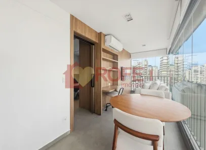 Apartamento com 1 Quarto para alugar, 39m² no Vila Nova Conceição, São Paulo