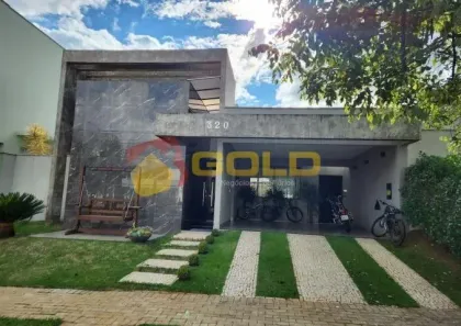 Casa de Condomínio com 3 Quartos à venda, 198m² no Jardim Botânico, Uberlândia