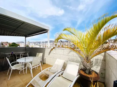 Cobertura com 2 Quartos à venda, 140m² no Sagrada Família, Belo Horizonte