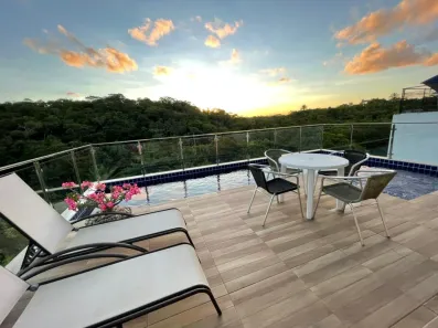 Casa de Condomínio com 4 Quartos à venda, 250m² no Alphaville (Abrantes), Camaçari