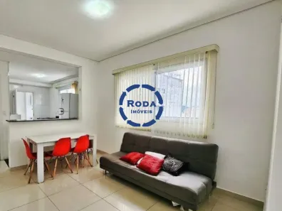 Apartamento com 2 Quartos para alugar, 67m² no José Menino, Santos