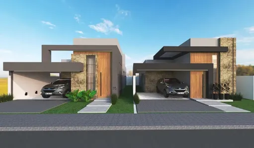 Casa de Condomínio com 3 Quartos à venda, 120m² no Parque das Nações, Parnamirim