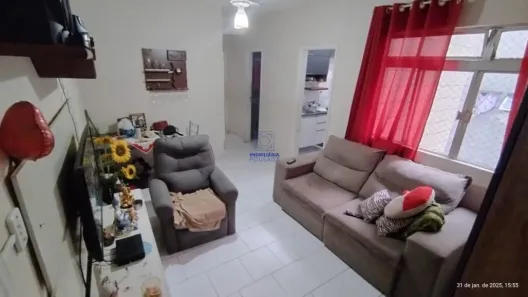 Apartamento com 2 Quartos à venda, 50m² no José Menino, Santos
