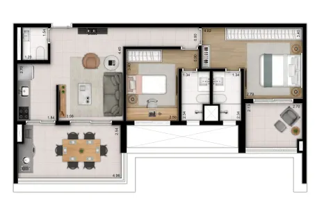 Apartamento com 3 Quartos à venda, 163m² no Vila Clementino, São Paulo