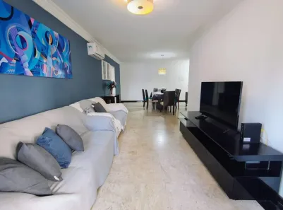 Apartamento com 2 Quartos para alugar, 103m² no Canto do Forte, Praia Grande