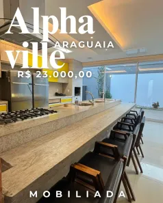 Casa de Condomínio com 3 Quartos para alugar, 400m² no Alphaville Flamboyant Residencial Araguaia, Goiânia