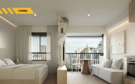 Apartamento com 1 Quarto à venda, 29m² no Pinheiros, São Paulo