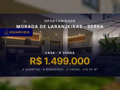 Casa com 4 Quartos à venda, 218m² no Morada de Laranjeiras, Serra