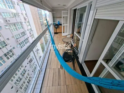 Apartamento com 1 Quarto à venda, 57m² no Gonzaga, Santos