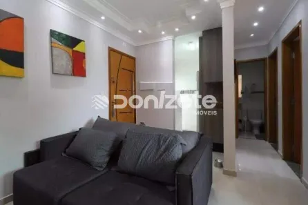 Apartamento com 2 Quartos à venda, 47m² no Paraíso, Santo André