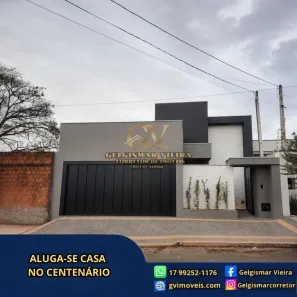 Casa com 3 Quartos para alugar, 250m² no Residencial Centenário, Bebedouro