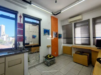 Sala Comercial para alugar, 66m² no Vila Mathias, Santos