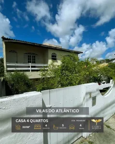 Casa com 4 Quartos à venda, 310m² no Vilas do Atlântico, Lauro de Freitas