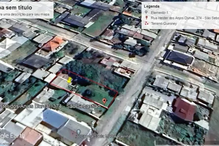 Lote/Terreno à venda, 600m² no Borda do Campo, São José dos Pinhais