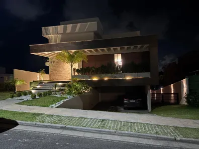 Casa de Condomínio com 3 Quartos para alugar, 300m² no Alphaville (Abrantes), Camaçari