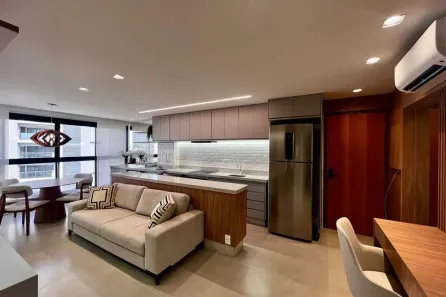 Apartamento com 1 Quarto para alugar, 49m² no Nova Campinas, Campinas