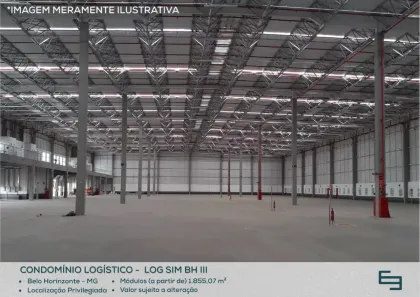 Galpão/Depósito/Armazém para alugar, 1891m² no Indústrias I (Barreiro), Belo Horizonte