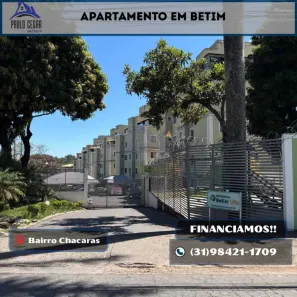 Apartamento com 2 Quartos à venda, 48m² no Chácara, Betim