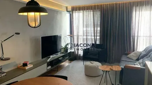 Apartamento com 1 Quarto para alugar, 48m² no Indianópolis, São Paulo
