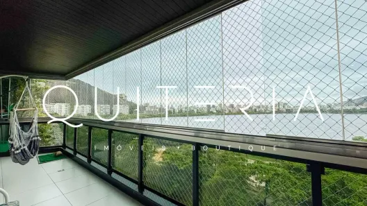 Apartamento com 4 Quartos para alugar, 160m² no Lagoa, Rio de Janeiro