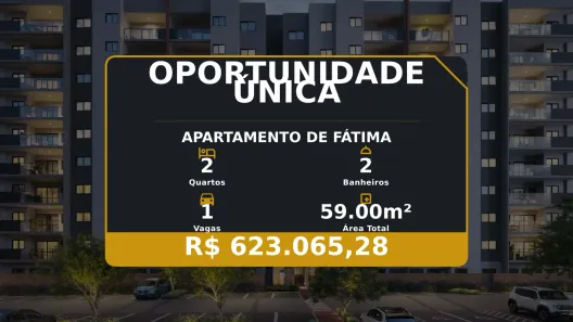 Apartamento com 2 Quartos à venda, 59m² no de Fátima, Serra