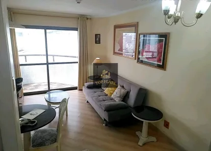 Flat com 1 Quarto para alugar, 48m² no Bela Vista, São Paulo
