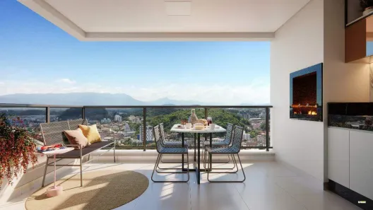Cobertura com 1 Quarto à venda, 77m² no Santo Antônio, Joinville