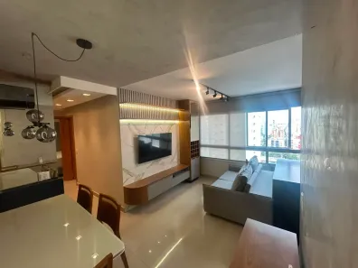 Apartamento com 2 Quartos para alugar, 75m² no Setor Pedro Ludovico, Goiânia