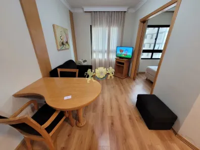 Flat com 1 Quarto para alugar, 28m² no Pinheiros, São Paulo
