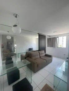 Apartamento com 1 Quarto para alugar, 28m² no Boa Viagem, Recife