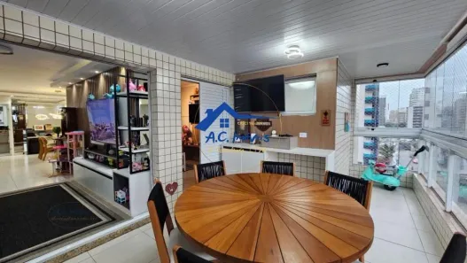 Apartamento com 3 Quartos à venda, 154m² no Guilhermina, Praia Grande
