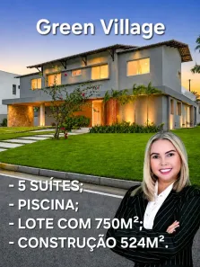 Casa de Condomínio com 5 Quartos à venda, 524m² no Candelária, Natal